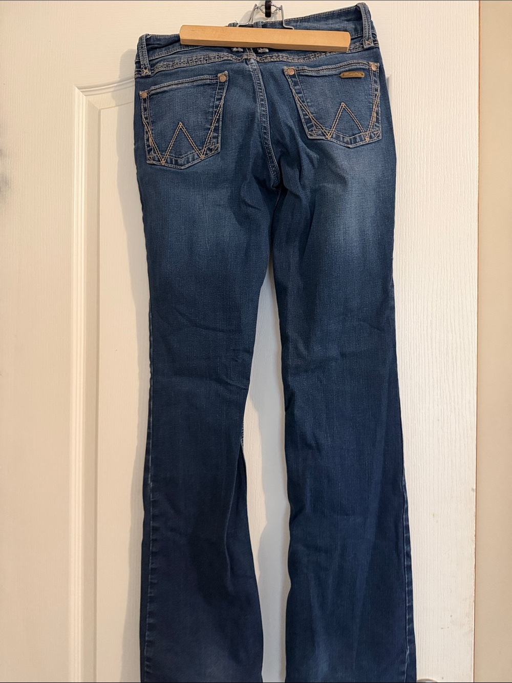 Wrangler Dark Blue Flare Jeans